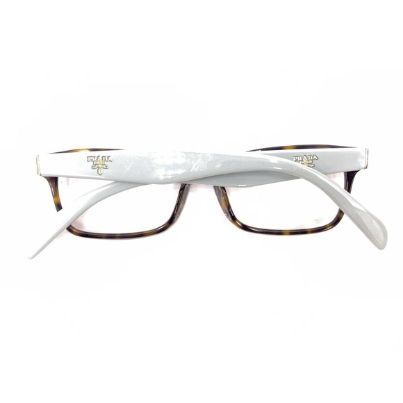 Prada VPR 18T 2AU-1O1 Tortoise Brown Blue Eyeglasses Frames 51-16 140 Italy - Picture 11 of 12